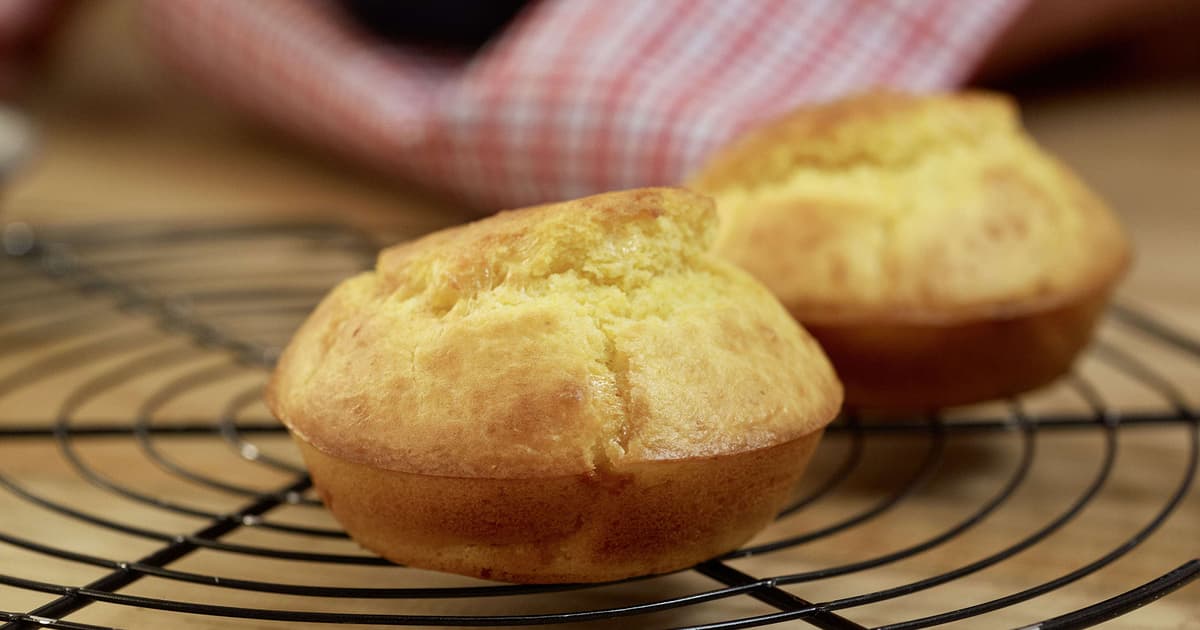 Petits gâteaux moelleux au maïs Recette