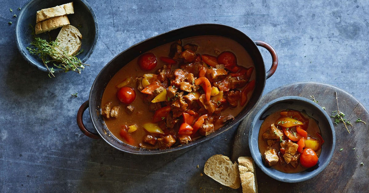 Spezzatino Di Manzo Ai Peperoni Ricetta