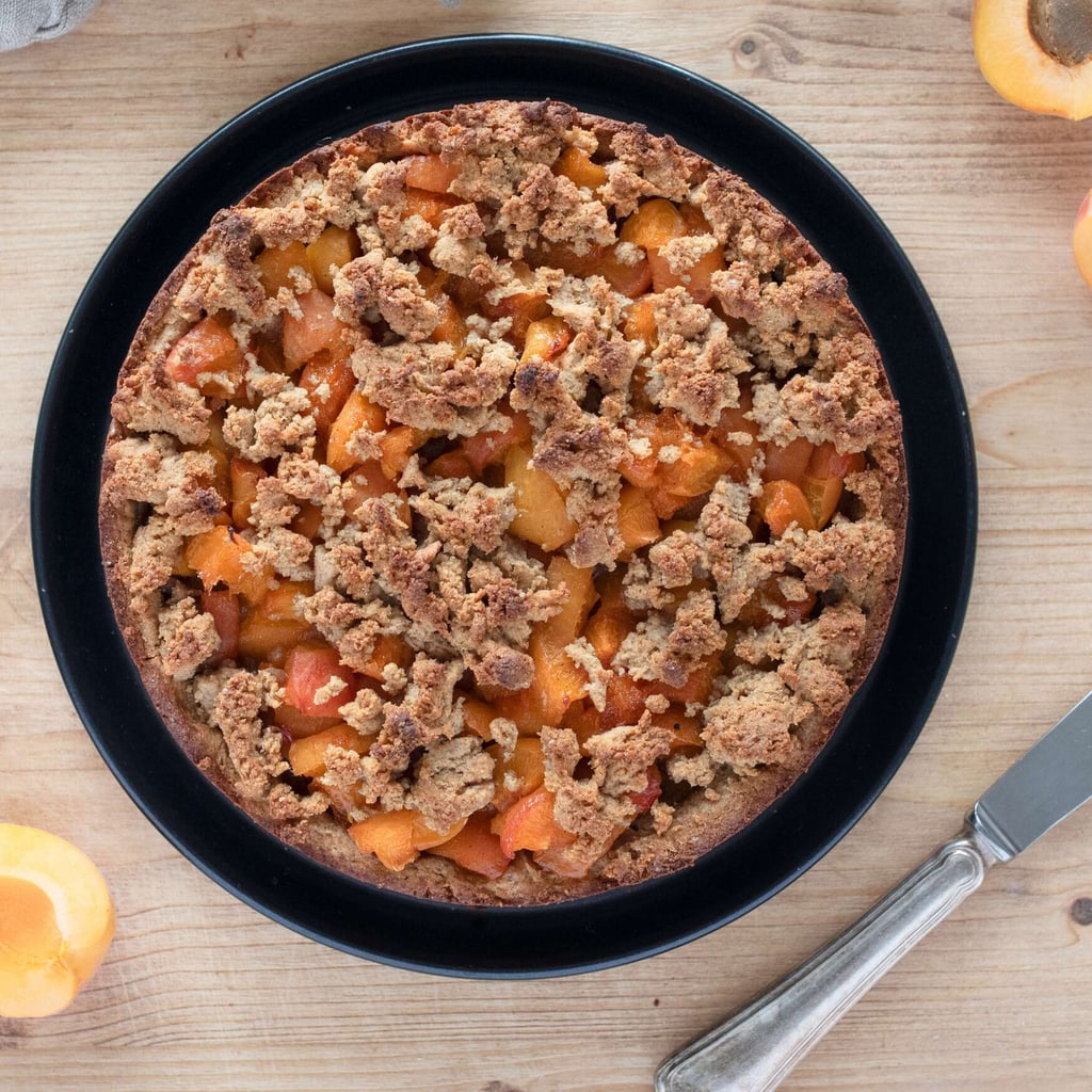Aprikosen Crumble Kuchen