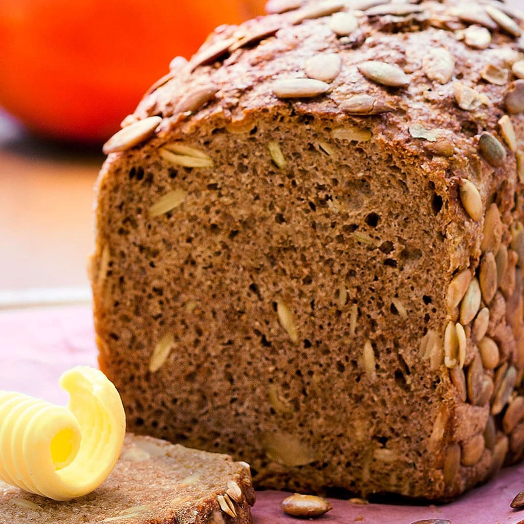 Dinkelbrot mit Kürbiskernen