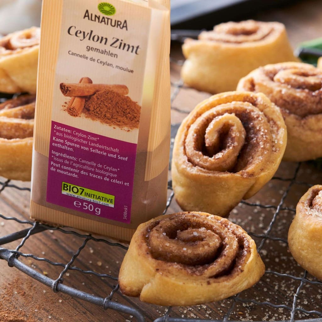 Mini-Zimtschnecken (vegan)