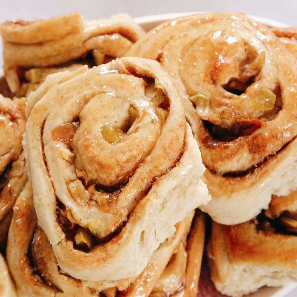 Apfel-Zimt-Schnecken