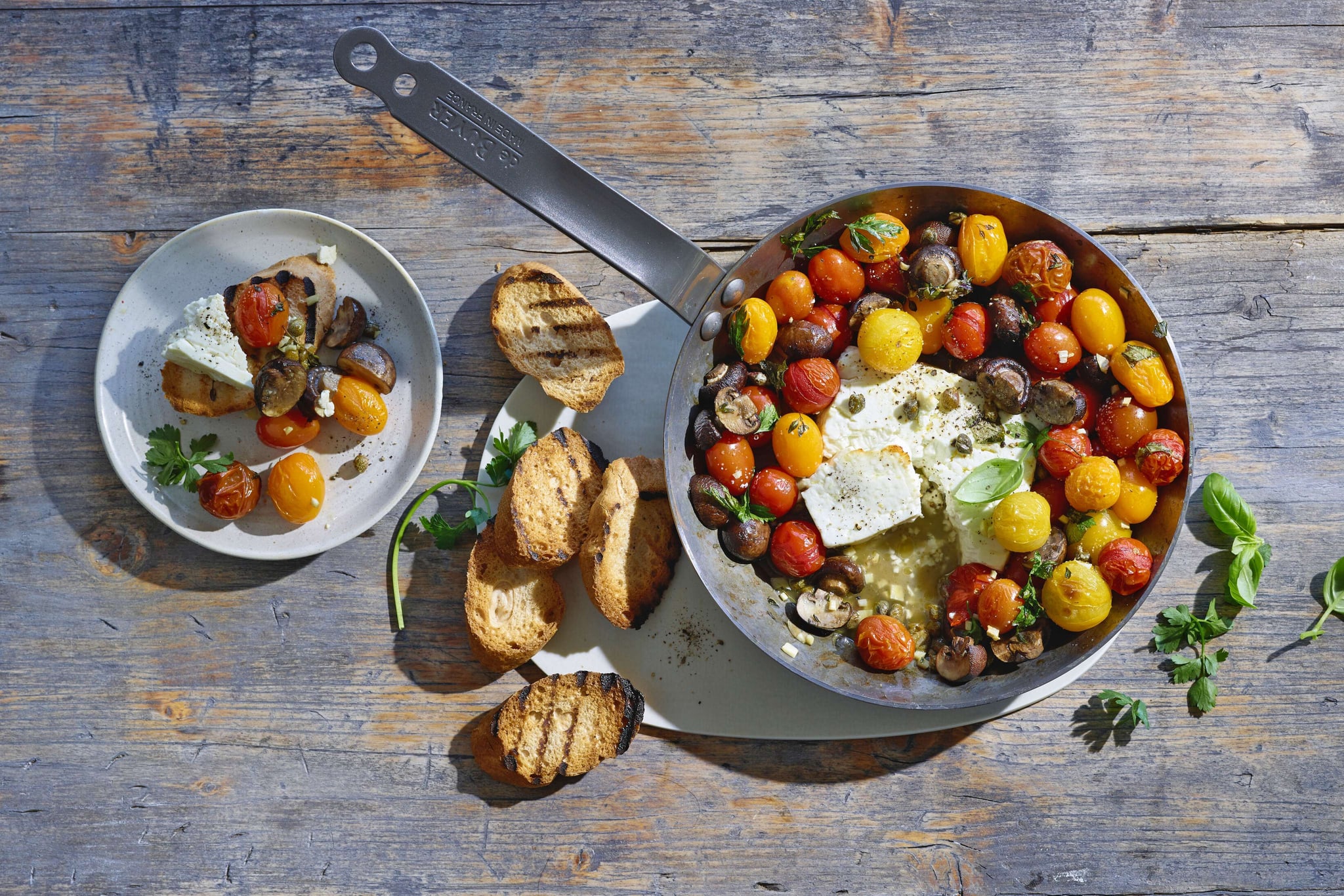 Feta mit Tomatengemüse vom Grill | Migros iMpuls