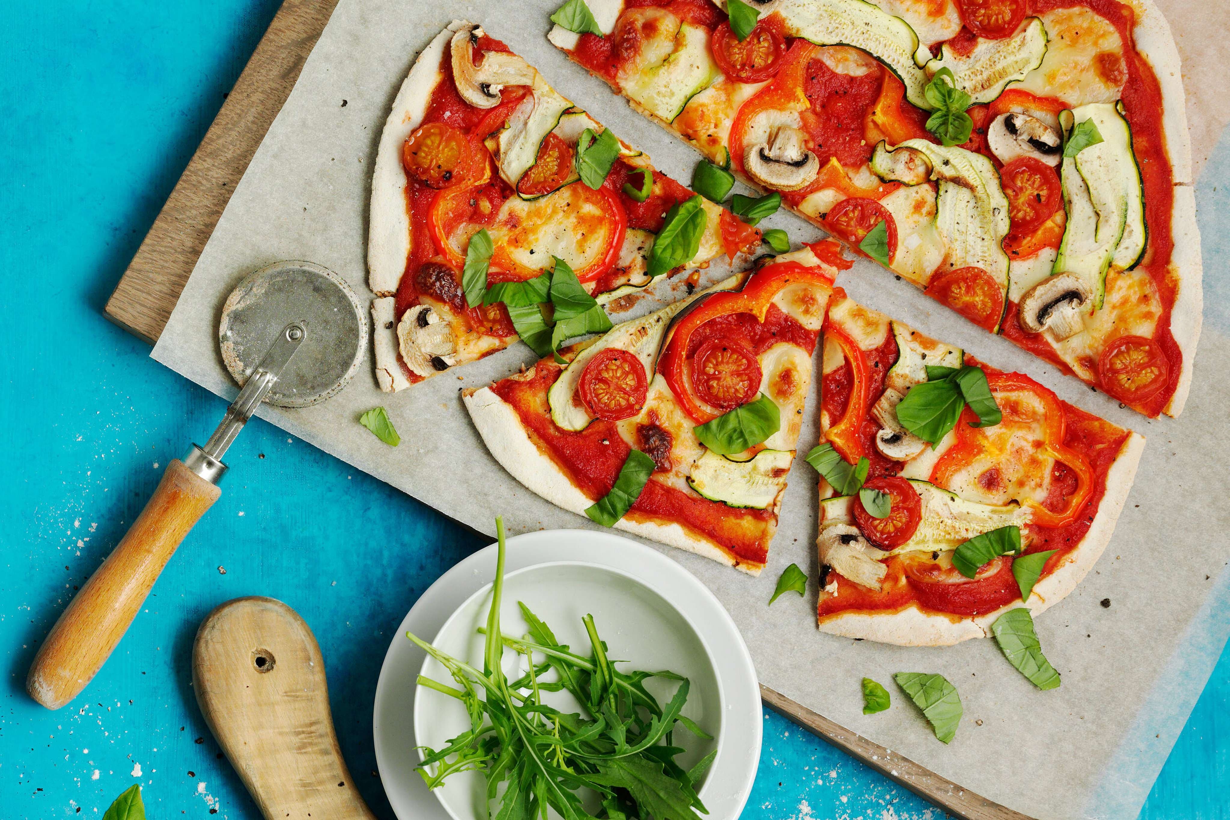 Glutenfreie Gemüsepizza mit Champignons | Migros iMpuls