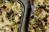 Gratin di zucchine e mais