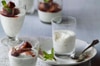 Mohn-Quark-Mousse mit Portweinfeigen