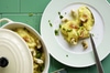 Polenta con albicocche secche e noci di acagiù tostate