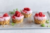 Mini cheesecakes aux framboises