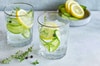 Gurke-Thymian-Wasser