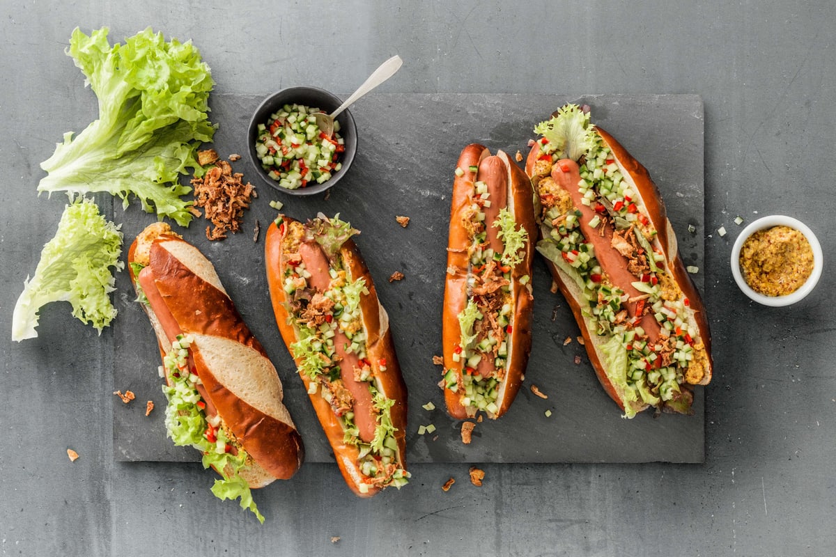 Hot-dog au Quorn
