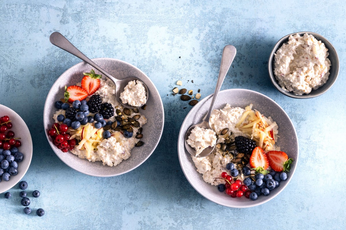 Birchermüesli ohne zugesetzten Zucker