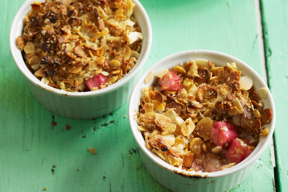 Rhabarbercrumble