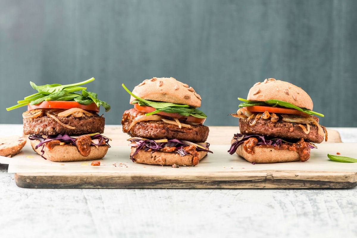 Veganer Burger