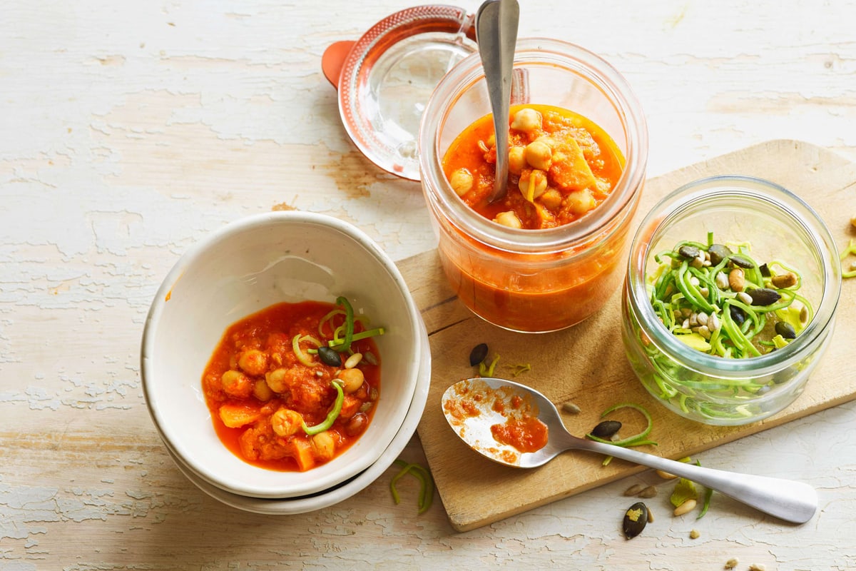 Zuppa orientale di ceci