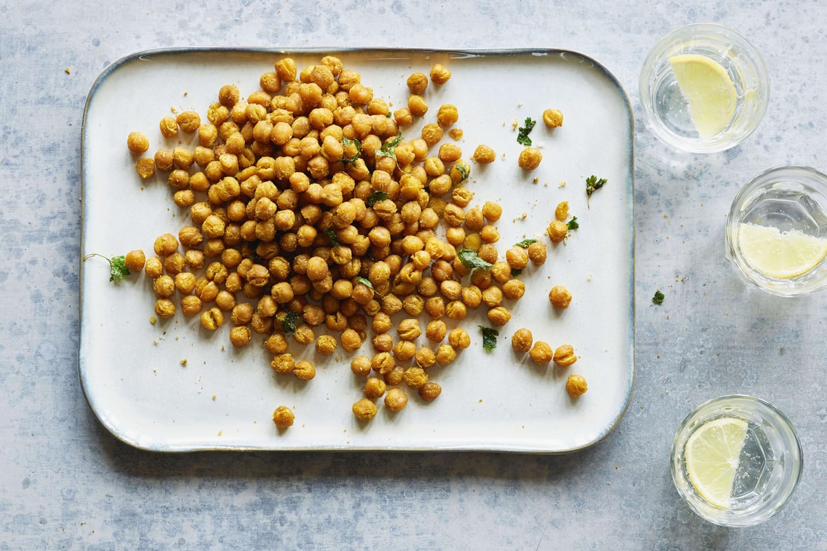 Ceci tostati al curry