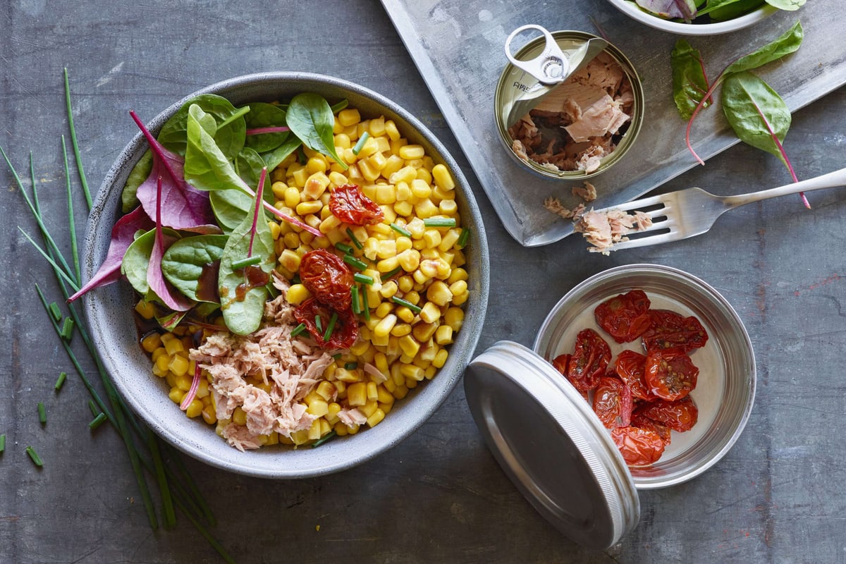 Salade de thon au maïs