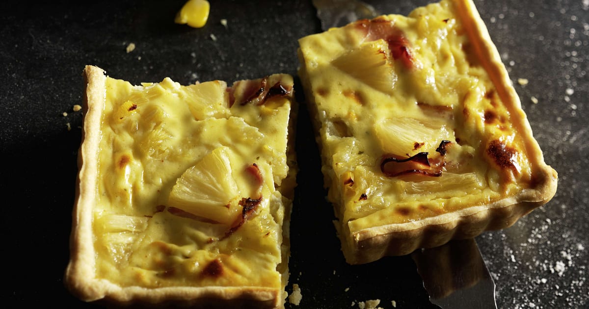 Ananas-Speck-Quiche | Rezept