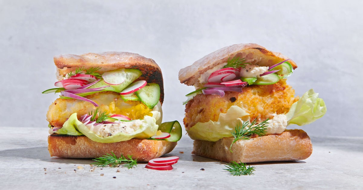 Sandwich au poisson et au Recette