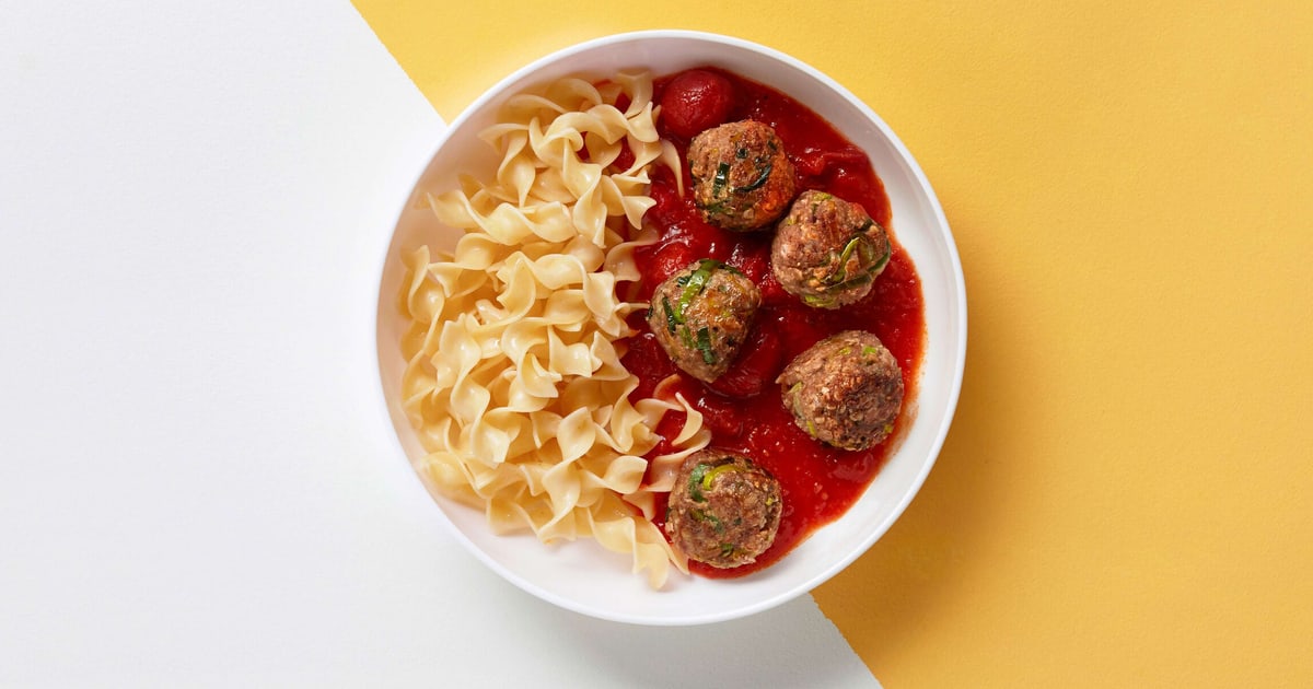 Sugo-Hackbällchen mit Nudeln | Rezept Sugo-Hackbällchen mit Nudeln | Rezept