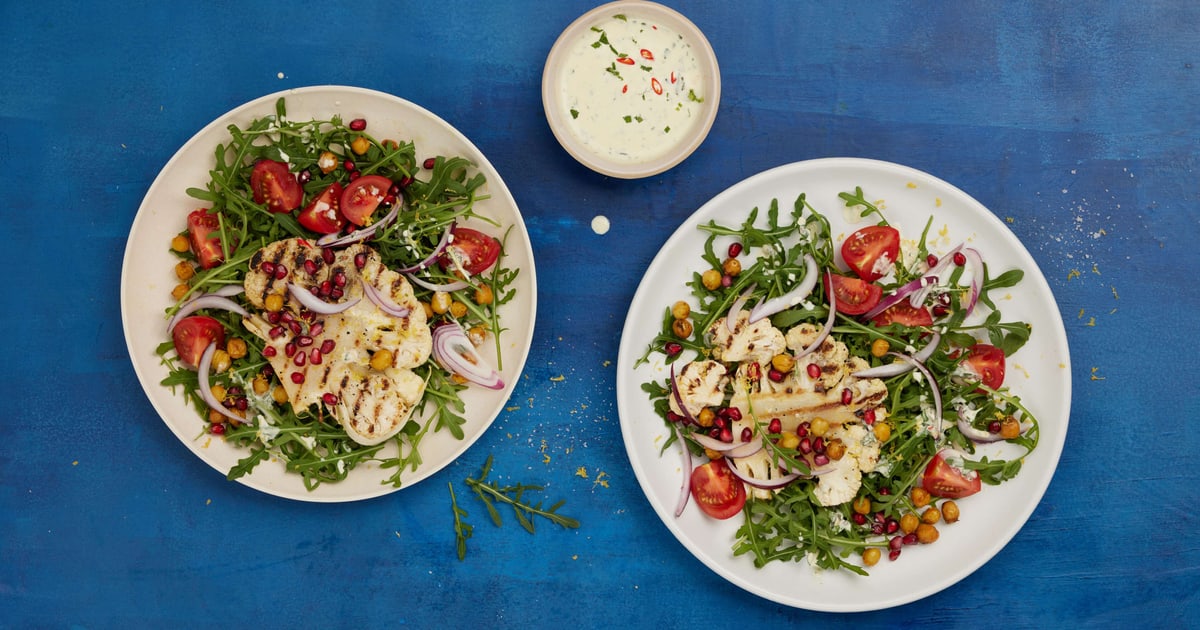 Blumenkohlsalat mit Granatapfel | Rezept