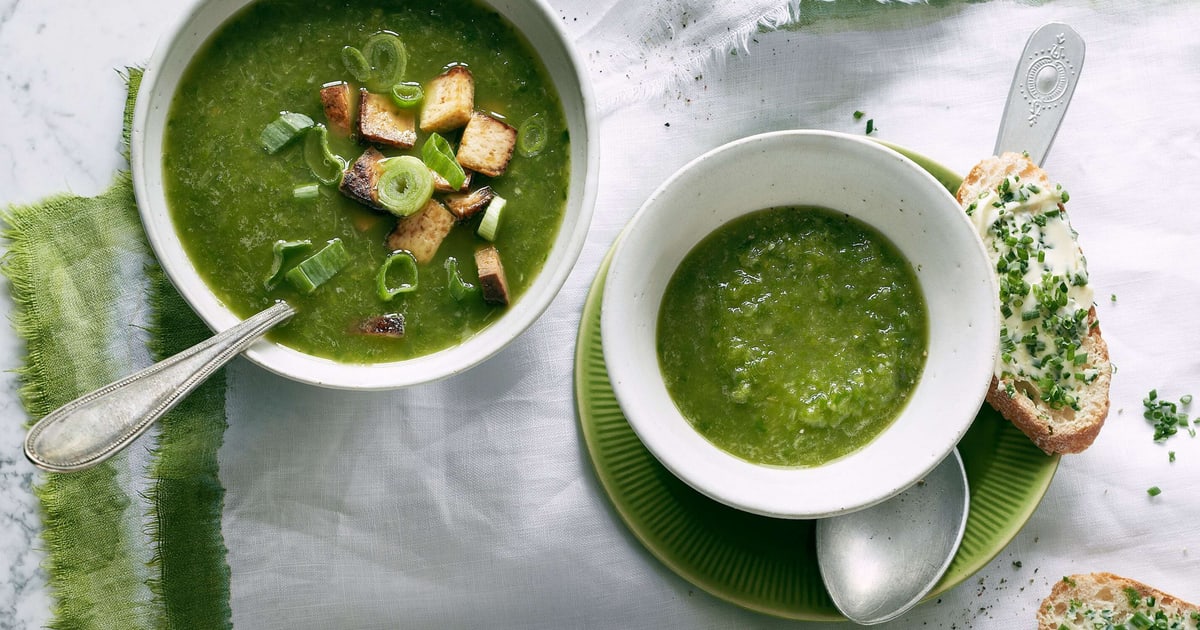 Gaspacho d'épinard et miel pour 4 personnes - Recettes - Elle à Table