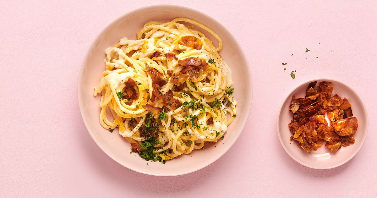 Pâtes à la carbonara de noix de cajou Migusto