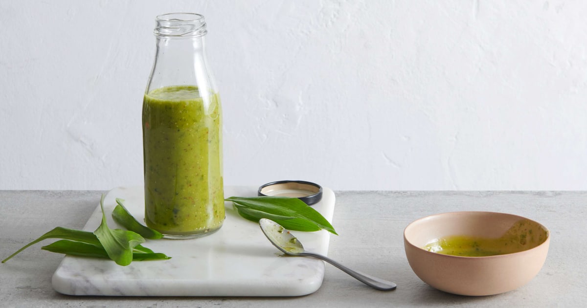 Sauce à salade à l’ail des ours | Recette