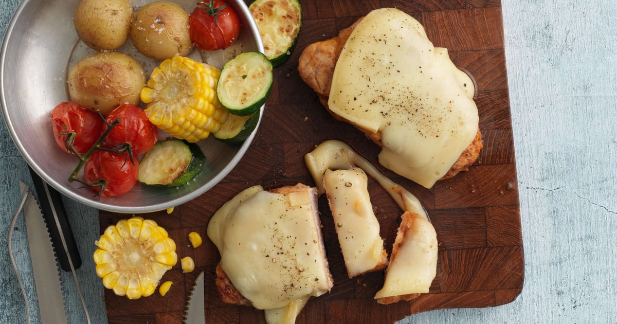 Grillsteaks mit Käse und Gemüse | Rezept Grillsteaks mit Käse und Gemüse | Rezept