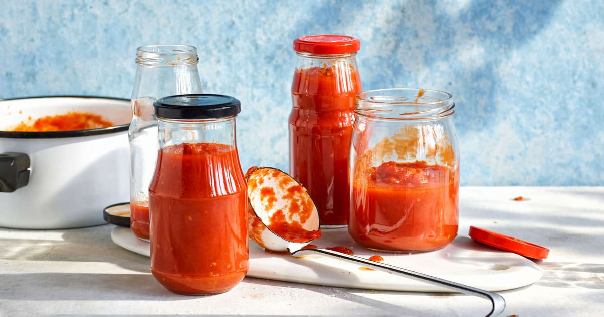 Ma sauce tomate maison : Recette de Ma sauce tomate maison