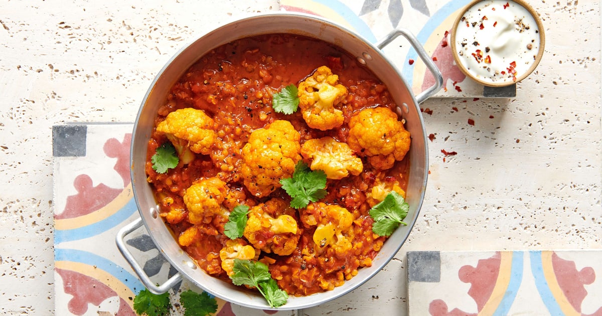 Maccheroncini di lenticchie rosse al cavolfiore - Cucina Naturale