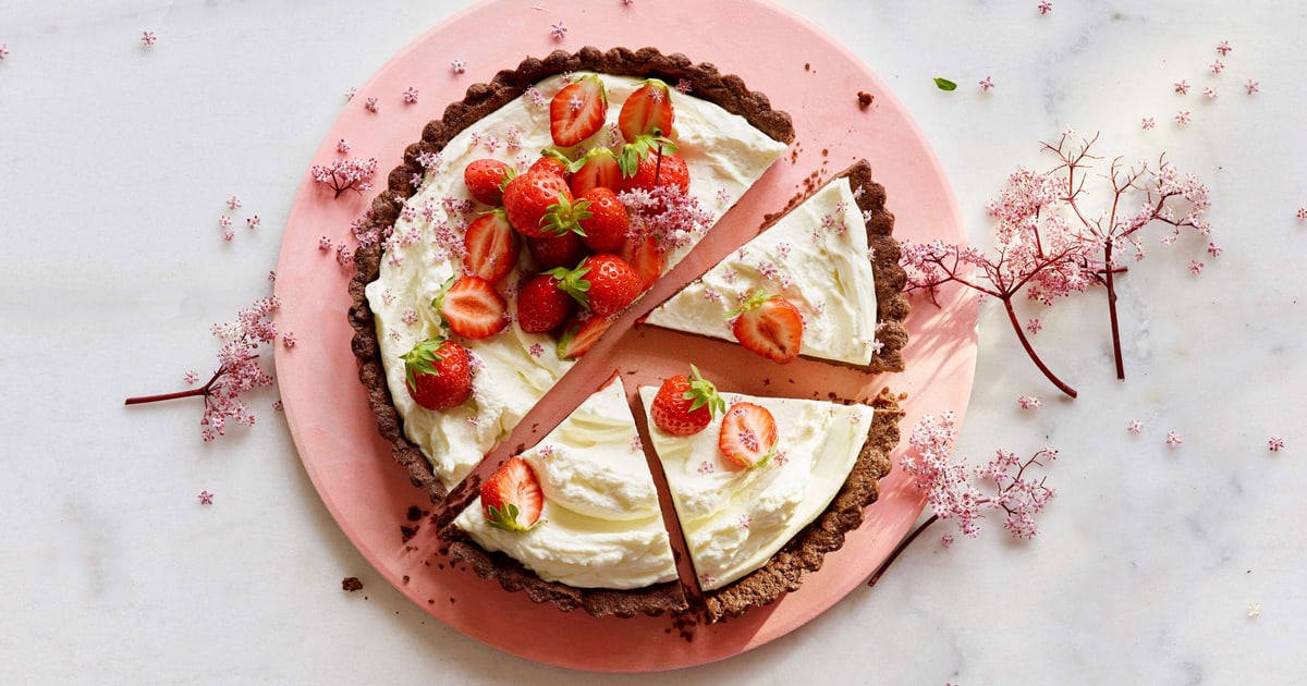 Tarte A La Creme De Fleurs De Sureau Migusto