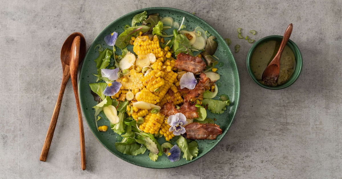 Maissalat mit Ingwer | Rezept