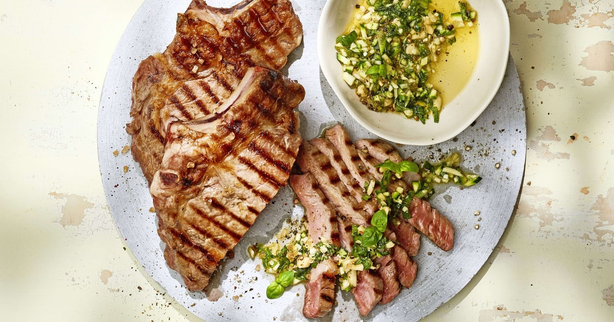 Kalbstagliata mit Pestosauce | Migusto