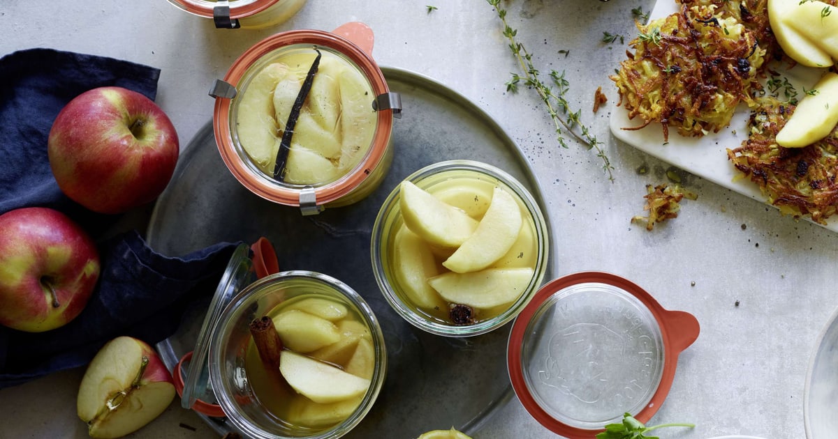 Recette Compote de pommes à la vanille facile