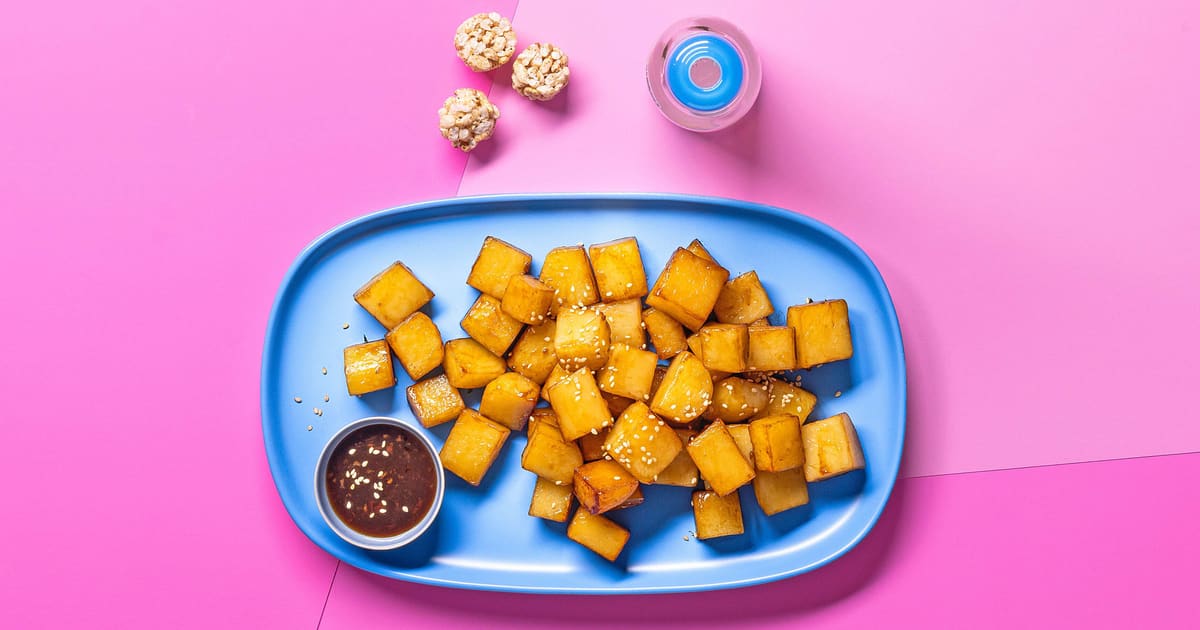 Koreanische Kartoffeln mit Sesam | Rezept