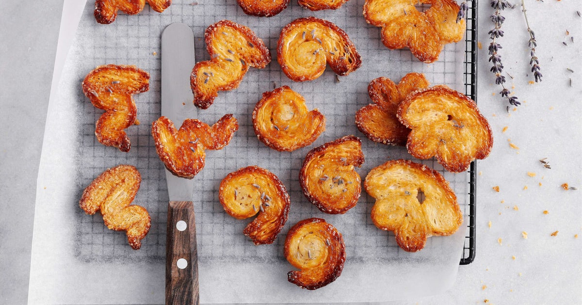 Blätterteig-Gebäck mit Lavendelcaramel | Rezept
