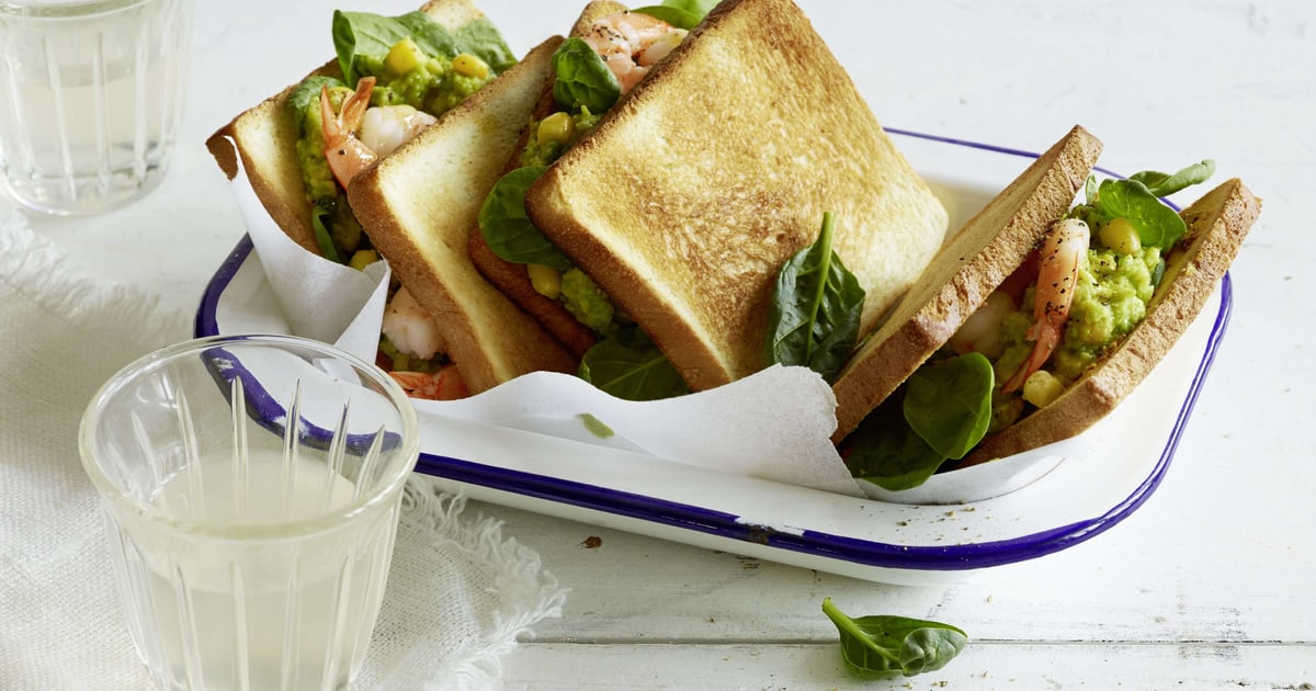 Clubsandwich mit Crevetten | Rezept