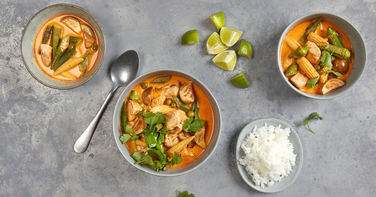 Einfaches rotes Thai-Curry | Migusto