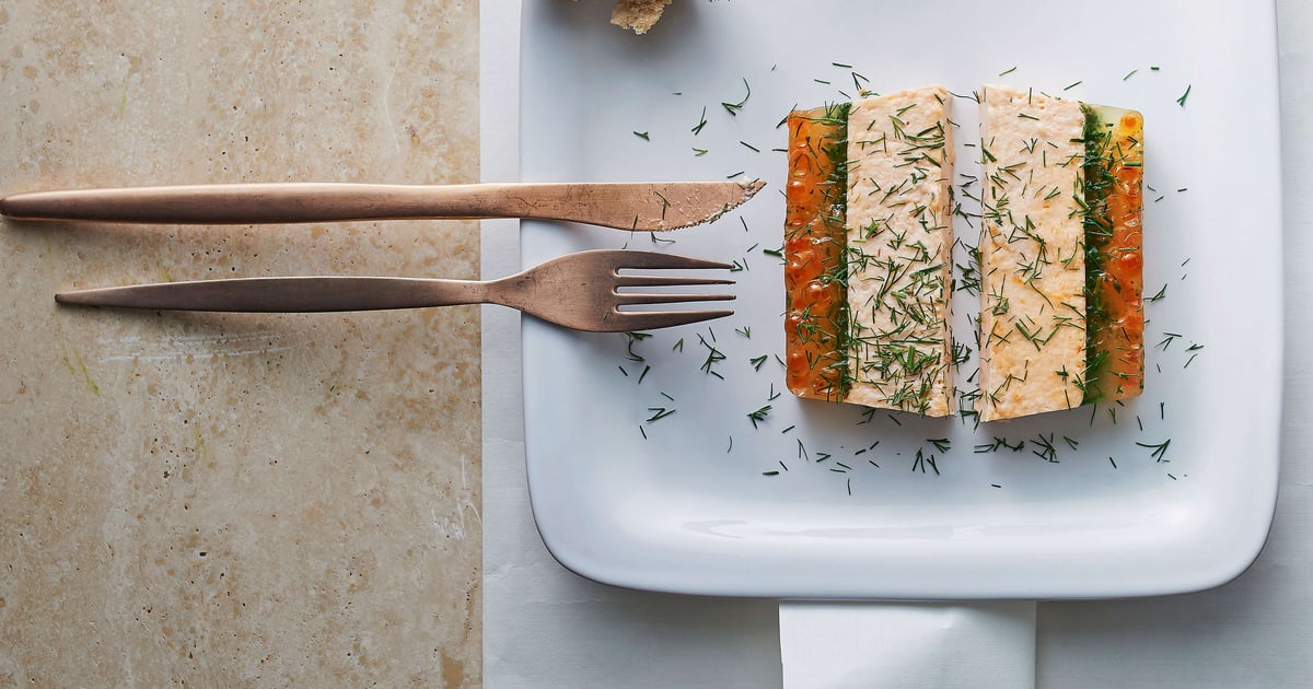 Recette facile : terrine œuf saumon