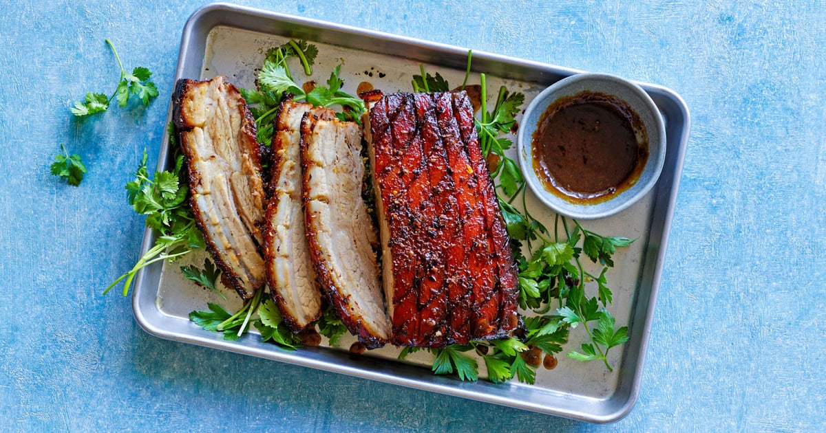 Poitrine de porc braisée Recette