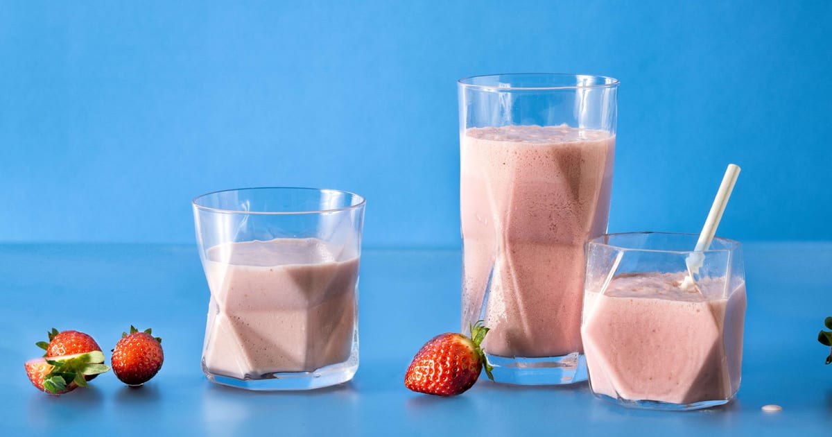 Erdbeermilch | Rezept