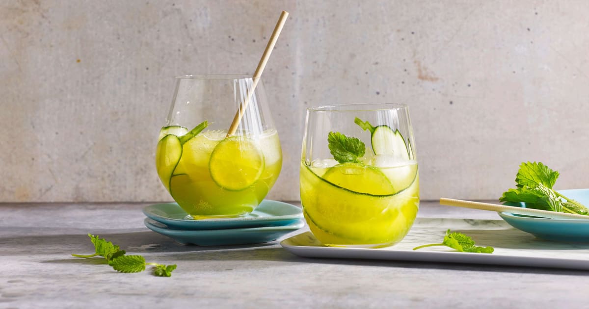 Bière au concombre avec mélisse citronnée | Recette