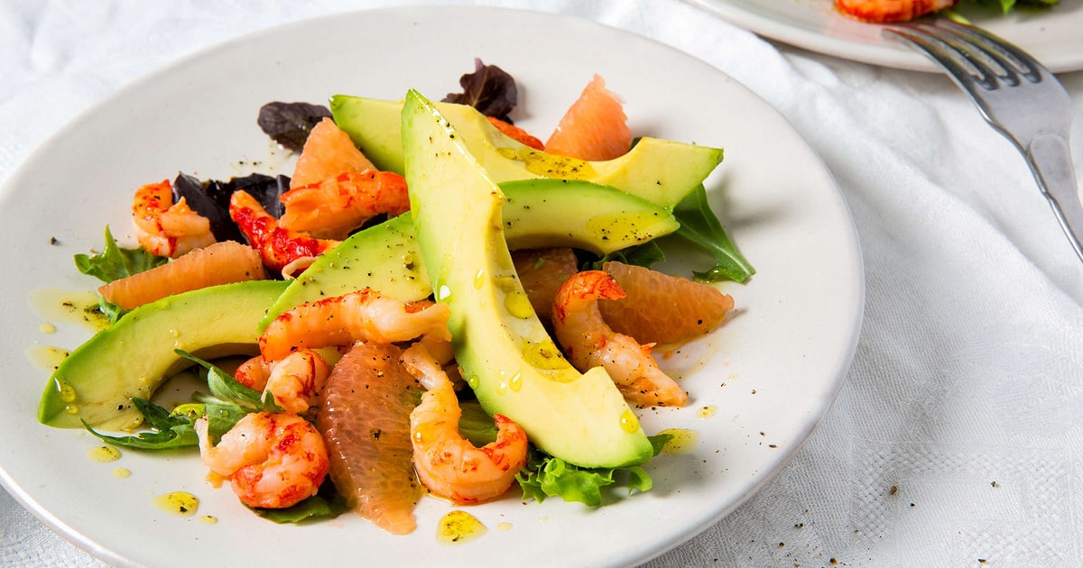 KrebsAvocadoSalat mit Verjus Migusto