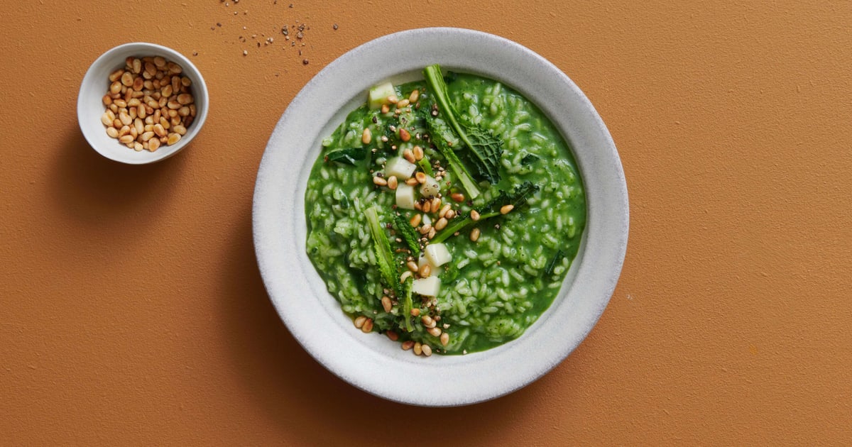 Risotto au chou kale avec taleggio Migusto