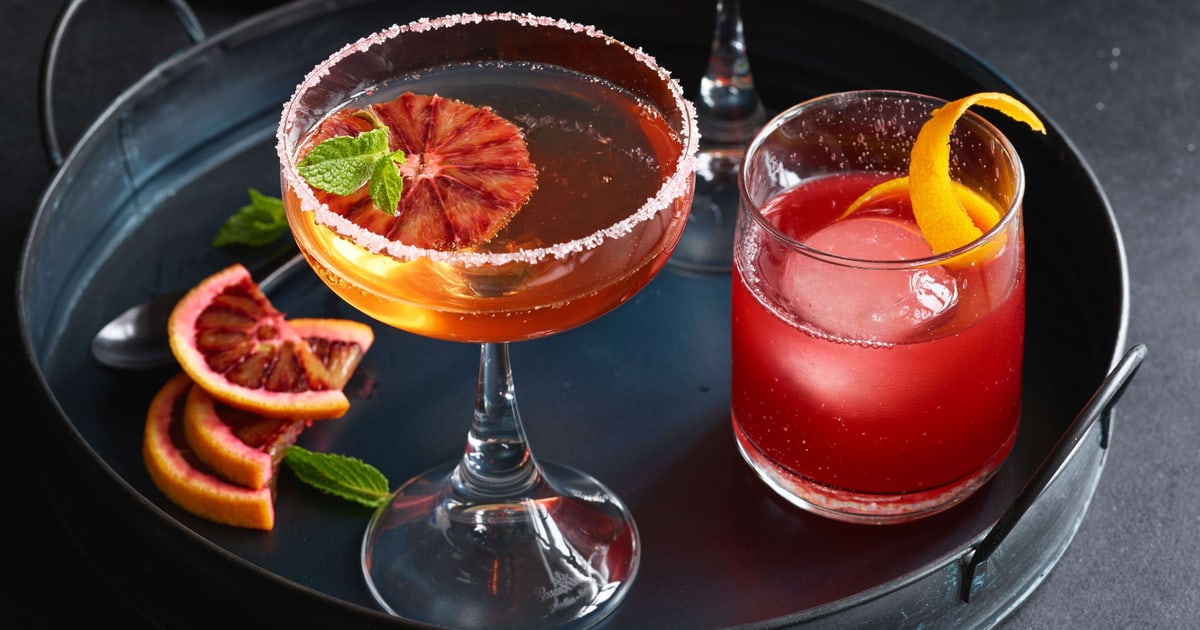 Cocktail à l'orange sanguine et au gingembre | Recette