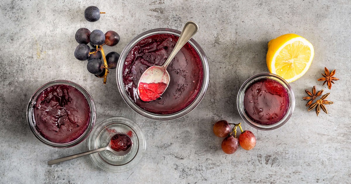Gelée de raisin Recette