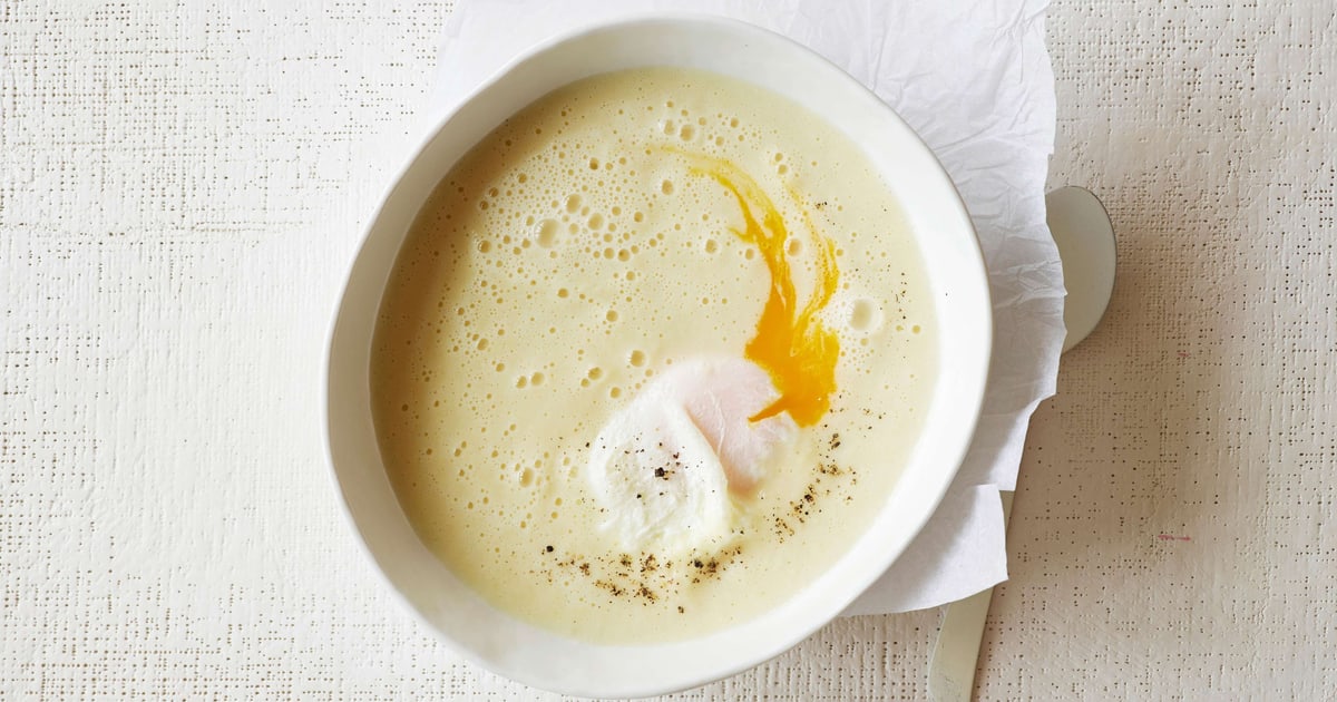 Petersilienwurzelsuppe Mit Pochiertem Ei Migusto