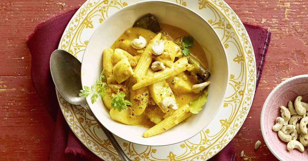 Poulet-Maiskölbchen-Curry | Migusto