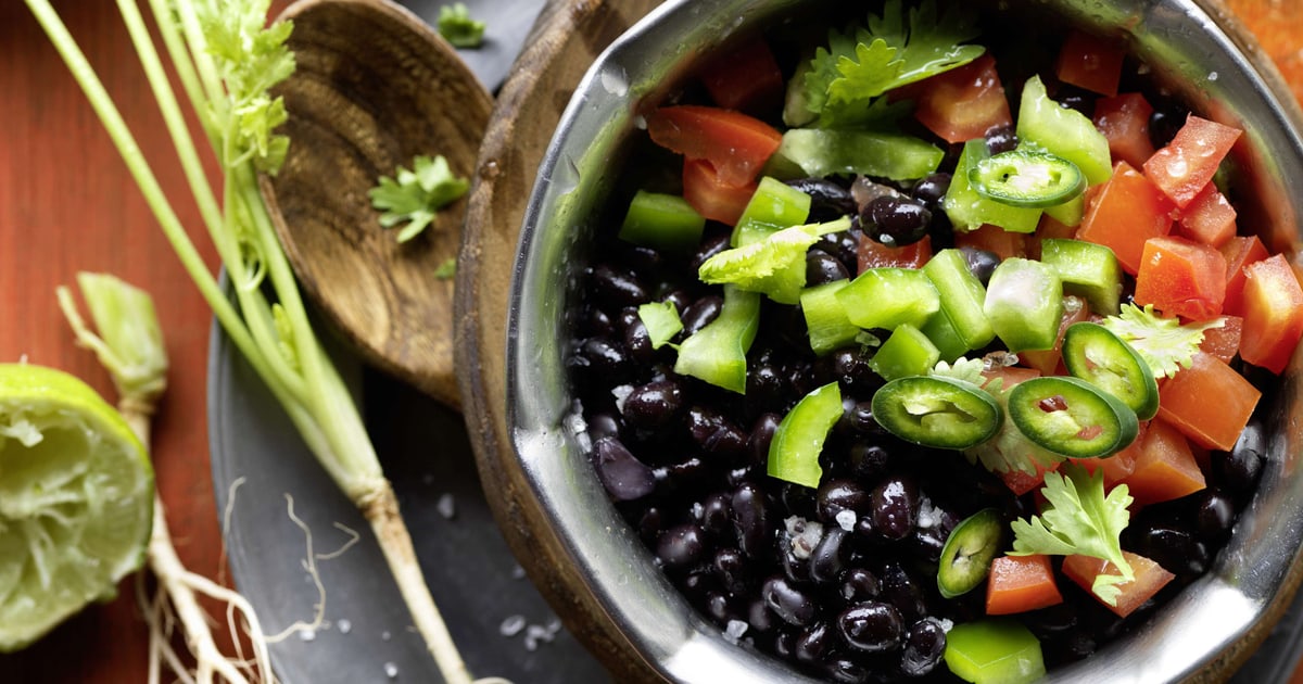 Recette végétarienne - Salade haricots noirs et maïs