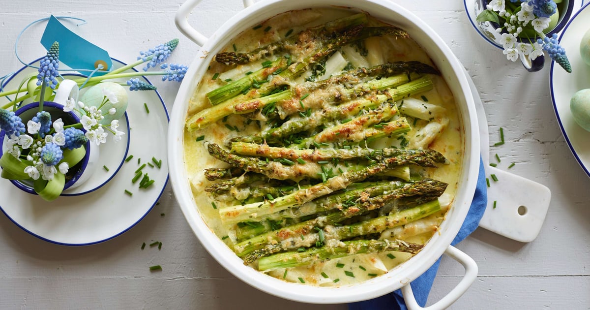 Spargelgratin | Rezept